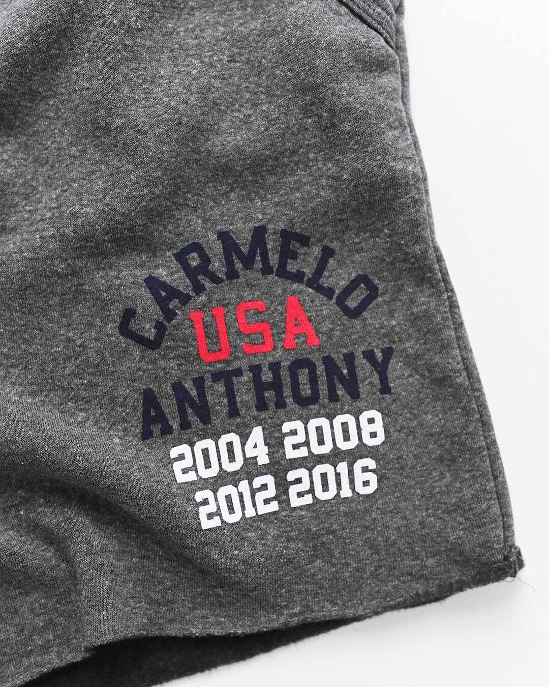 Melo Anthony Games USA Grey Shorts