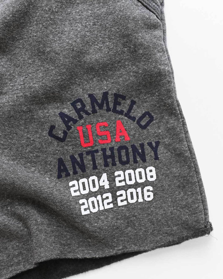 Melo Anthony Games USA Grey Shorts