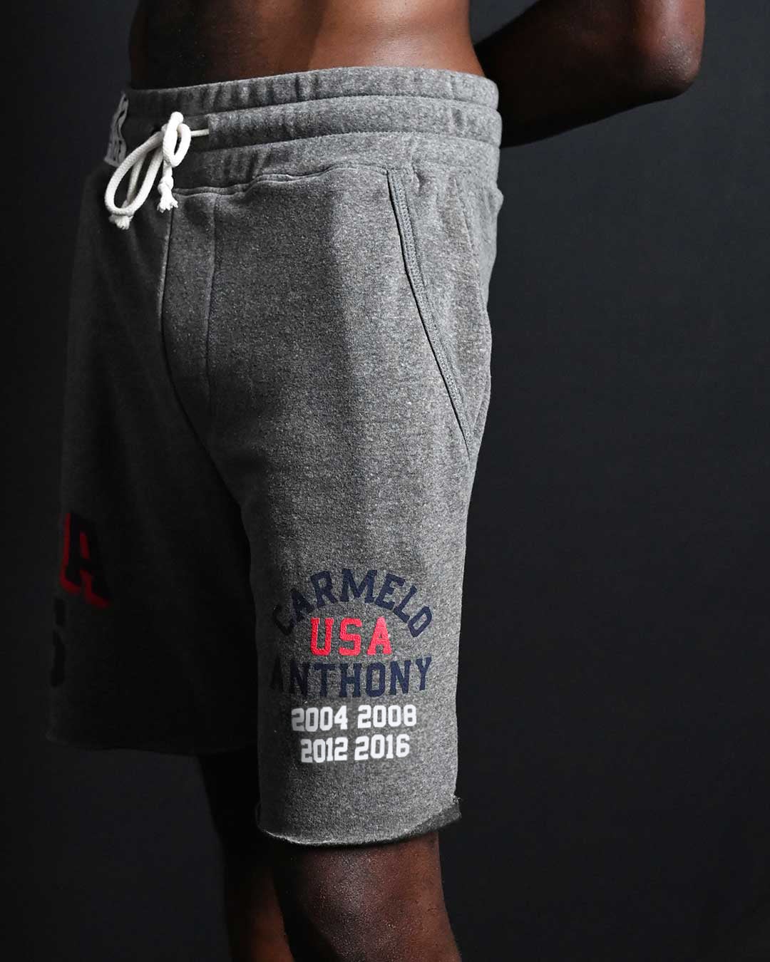 Melo Anthony Games USA Grey Shorts