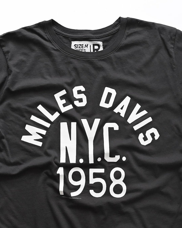 Miles Davis 1958 NYC Black Tee
