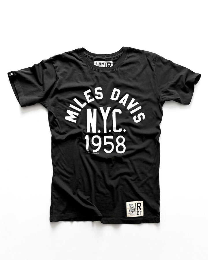 Miles Davis 1958 NYC Black Tee