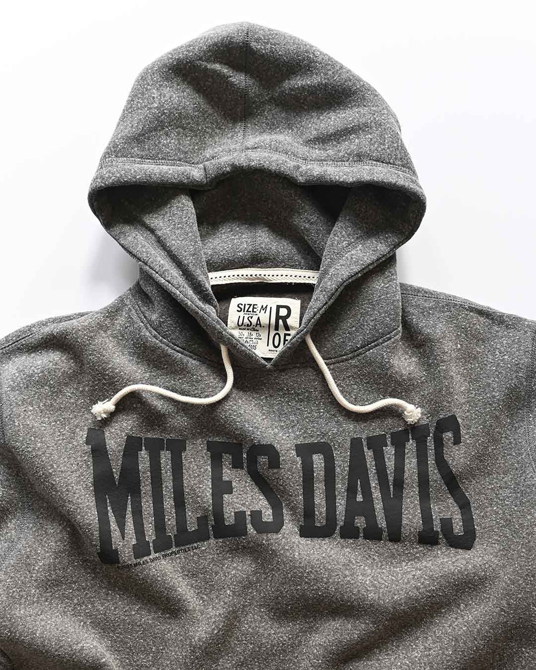 Miles Davis Grey PO Hoody