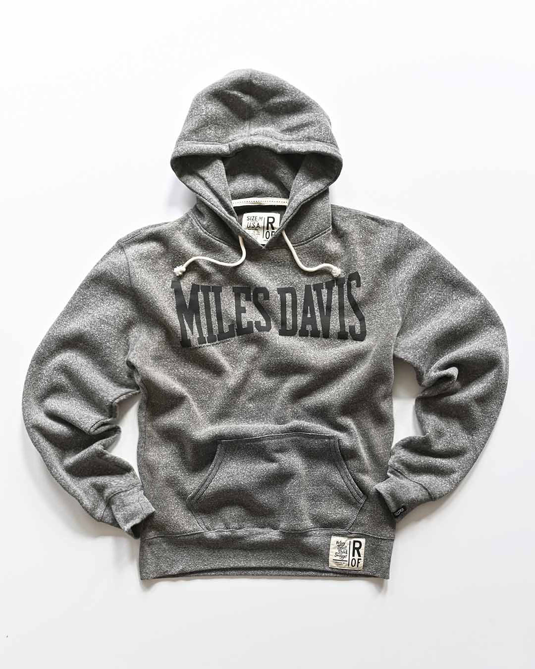 Miles Davis Grey PO Hoody