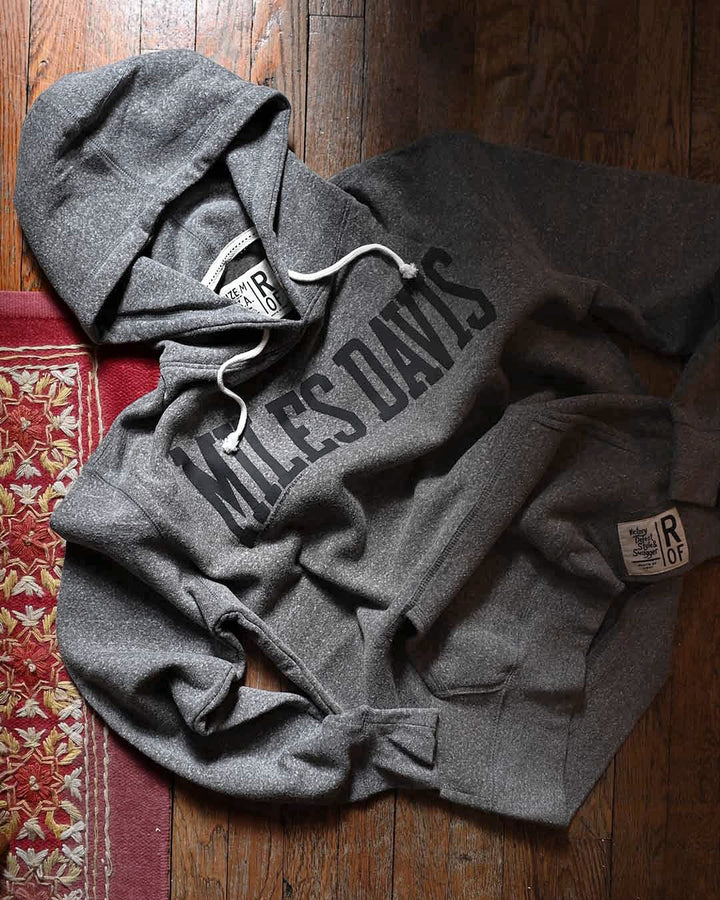 Miles Davis Grey PO Hoody