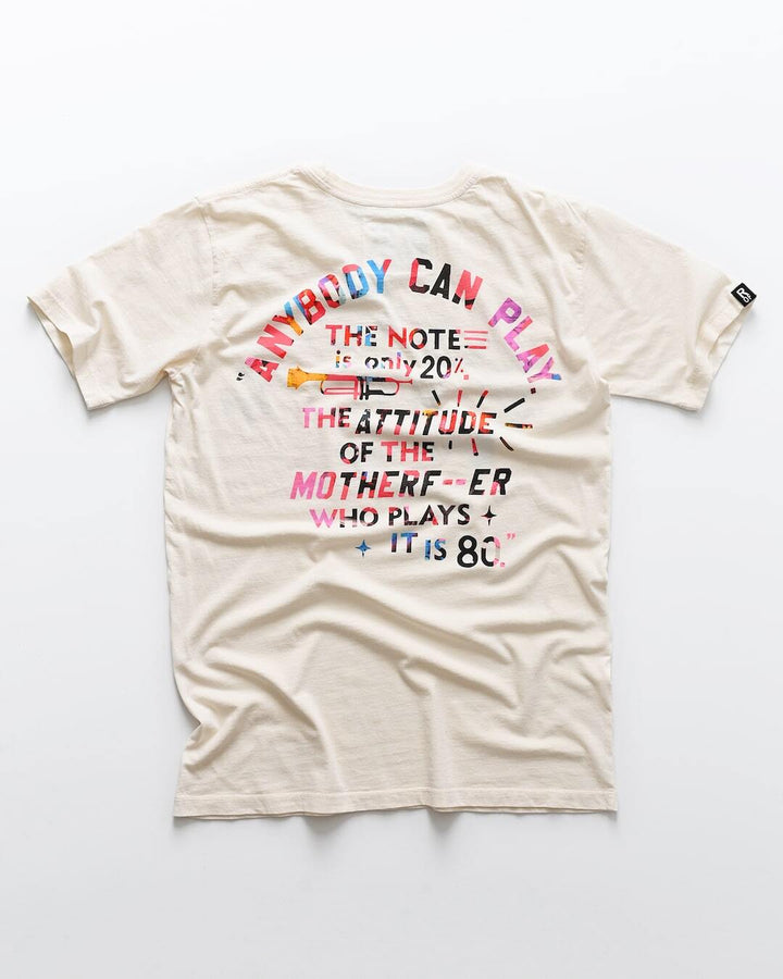 Miles Davis NY Trumpet White Tee