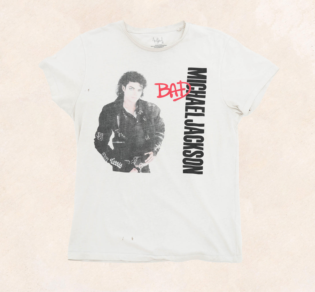 Vintage Michael Jackson 'Bad' Tee | Rare Finds