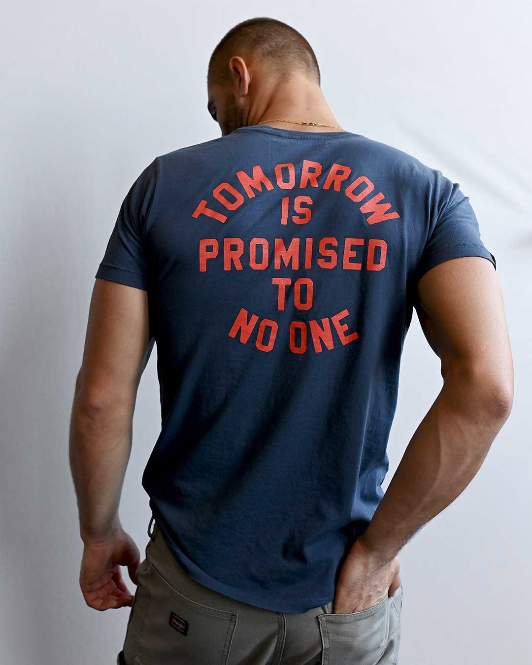 Payton 'Promised to No One' Navy Tee