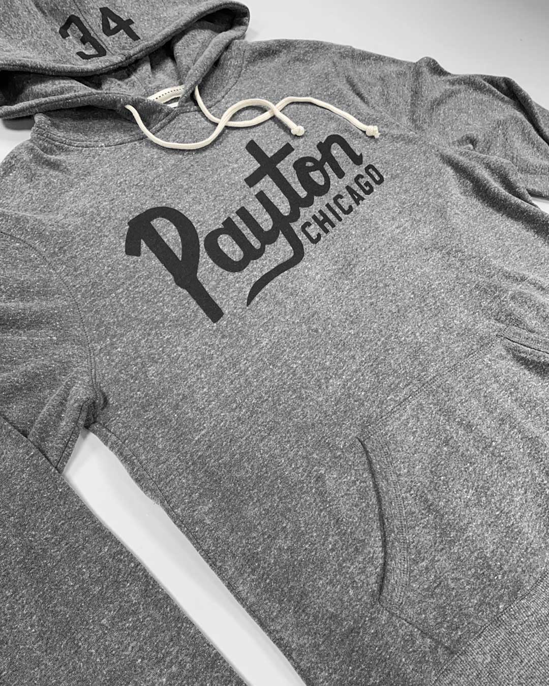 Payton Script Super Soft Grey PO Hoody