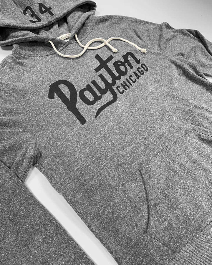 Payton Script Super Soft Grey PO Hoody