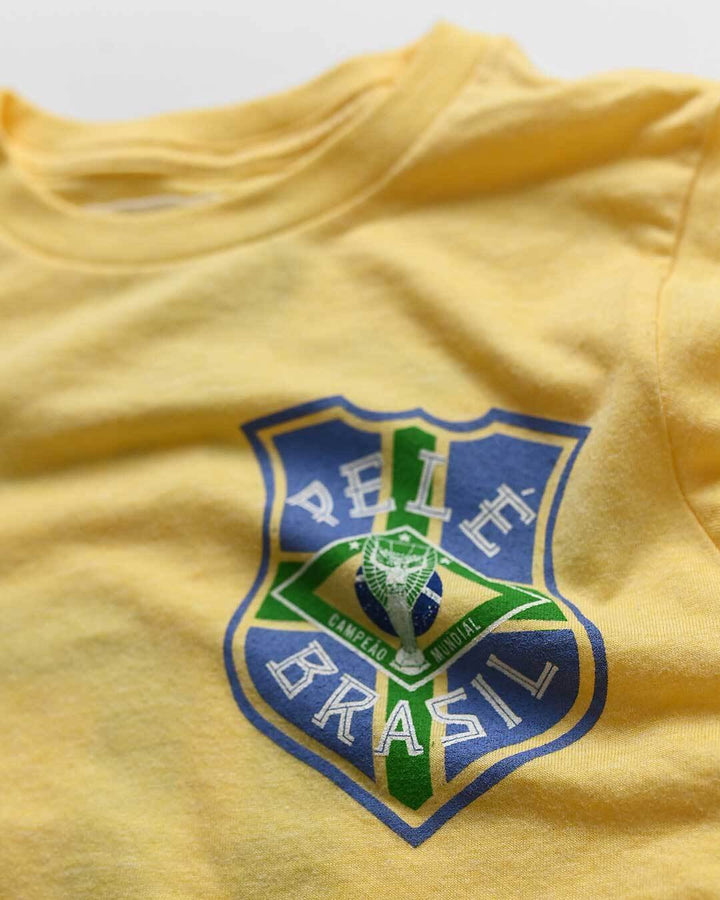 Pelé #10 Brasil Gold Kid's Tee