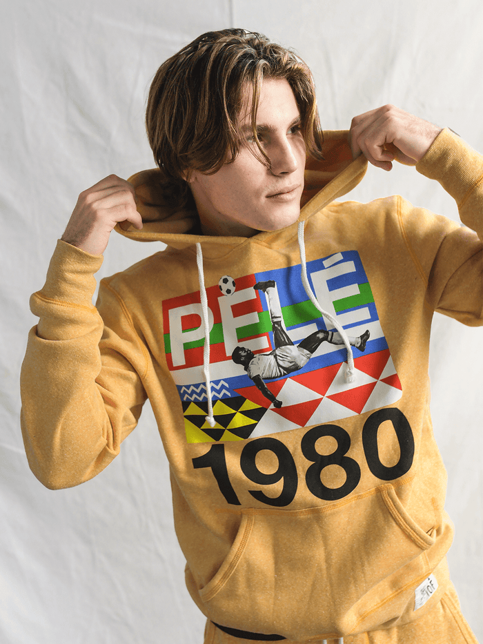 Pelé Brasil 1980 Gold PO Hoody