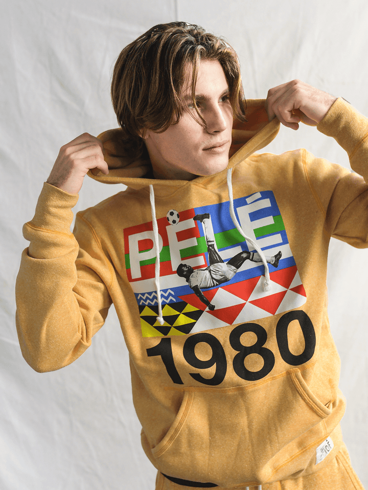 Pelé Brasil 1980 Gold PO Hoody