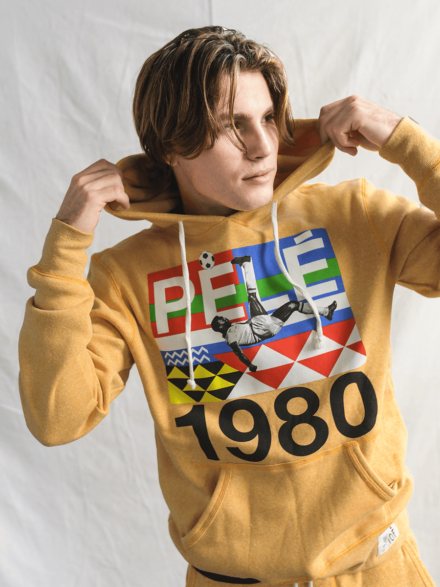 Pelé Brasil 1980 Gold PO Hoody