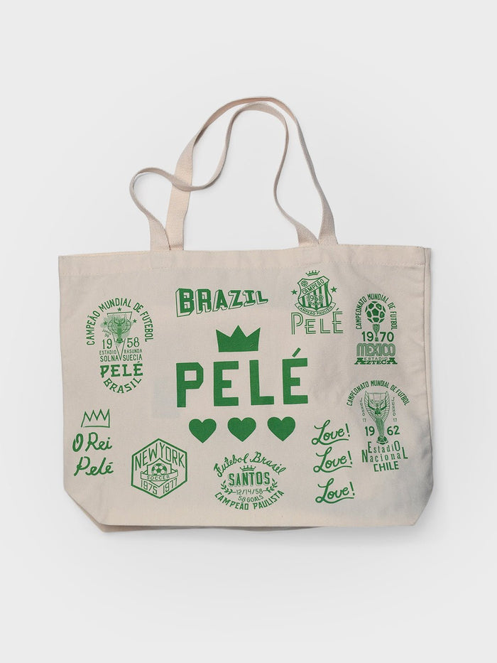 Pelé Legacy Of Love Ivory Tote Bag