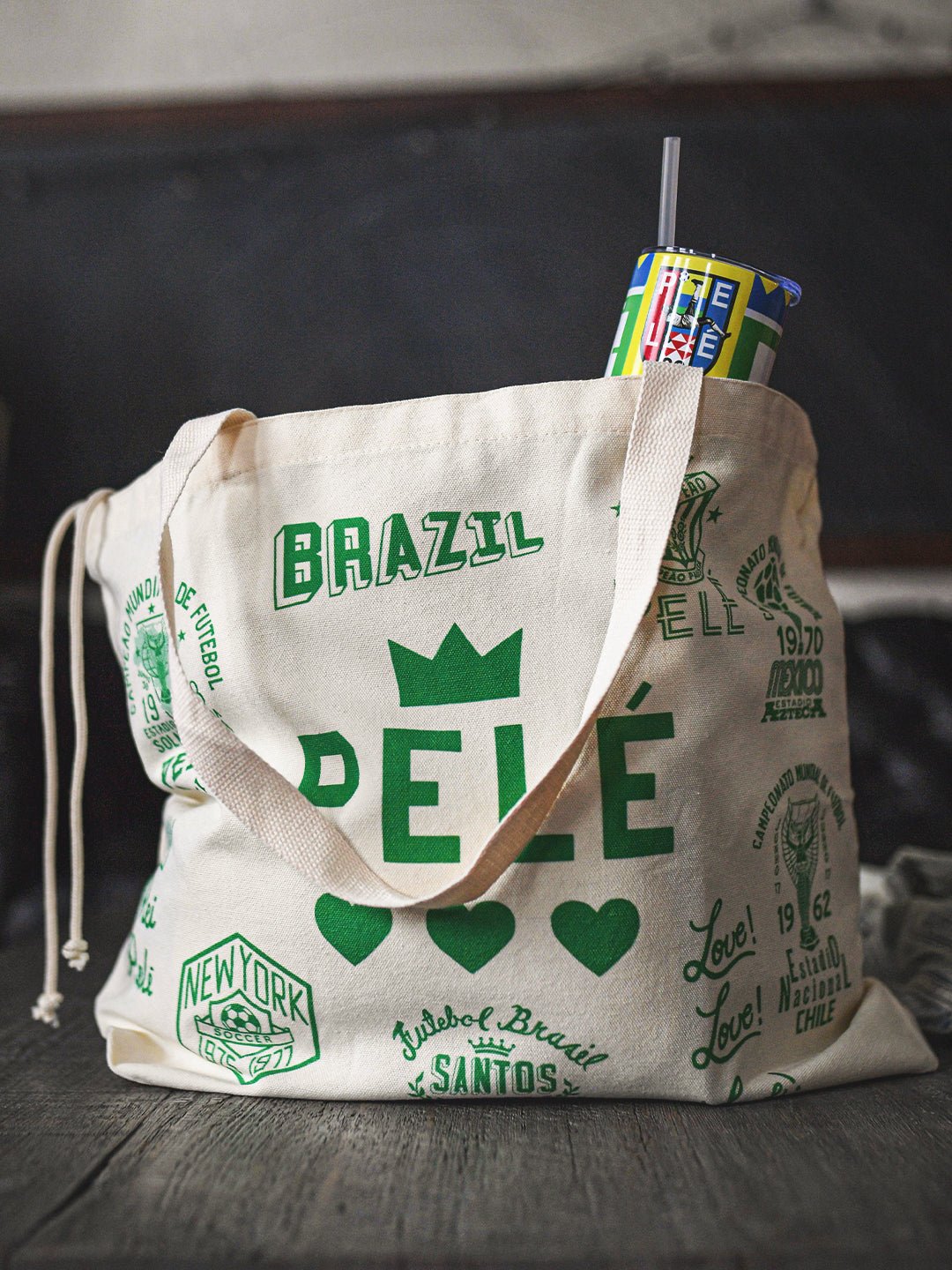 Pelé Legacy Of Love Ivory Tote Bag