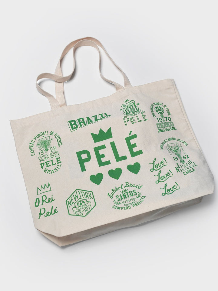 Pelé Legacy Of Love Ivory Tote Bag