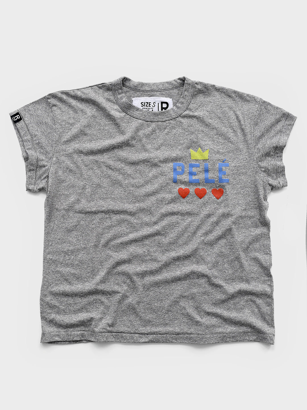 Pelé Love Women's Grey Tee