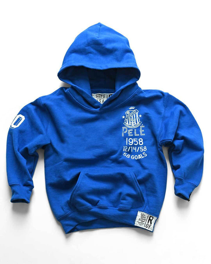 Pelé Santos Blue Kid's PO Hoody