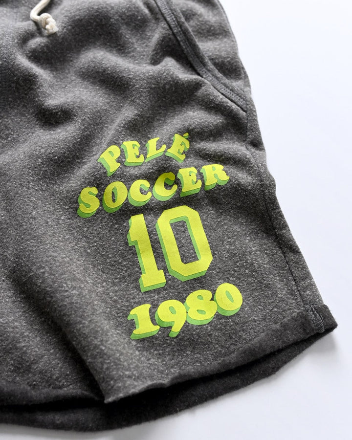 Pelé Soccer Grey Shorts