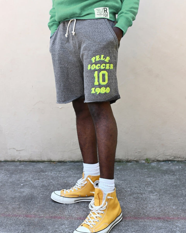 Pelé Soccer Grey Shorts