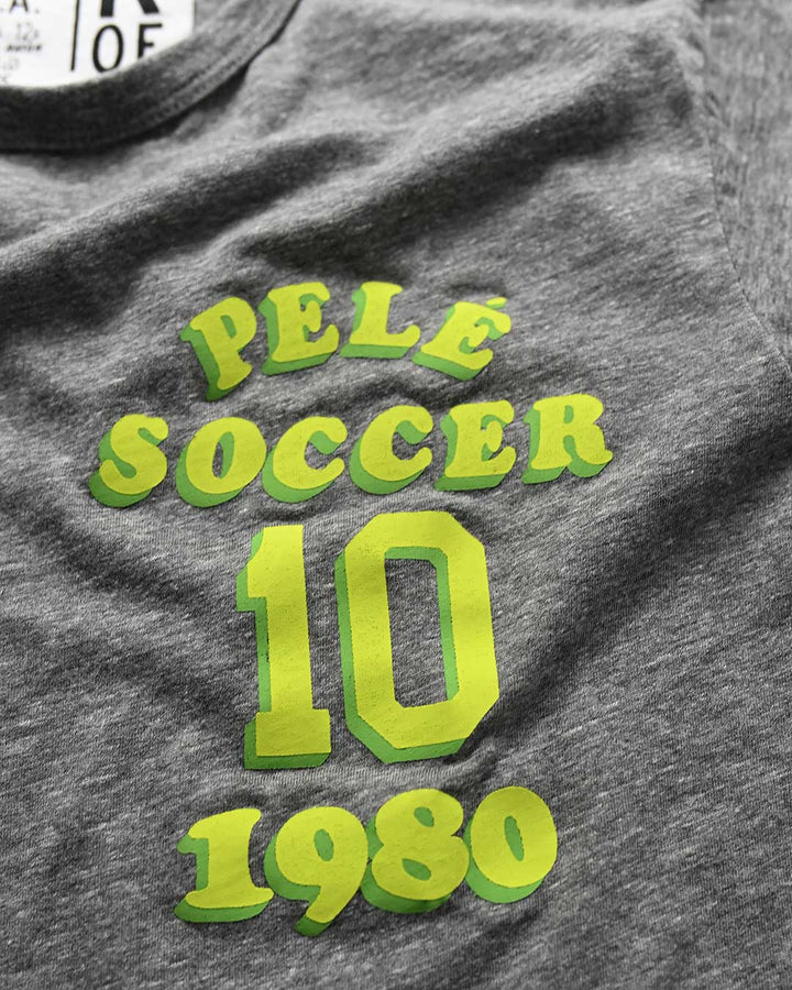 Pelé Soccer Grey Tee