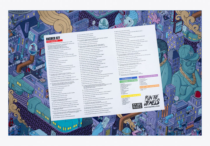 RTJ2 10TH ANNIVERSARY "JEWEL HUNTER" POSTER