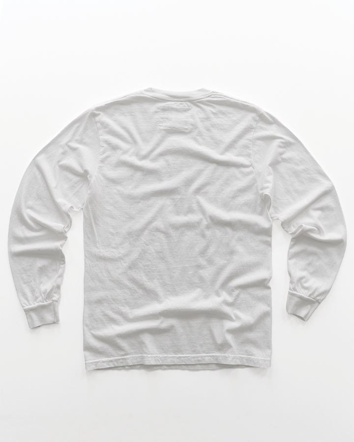 Rickey Henderson Oakland White Long Sleeve Tee