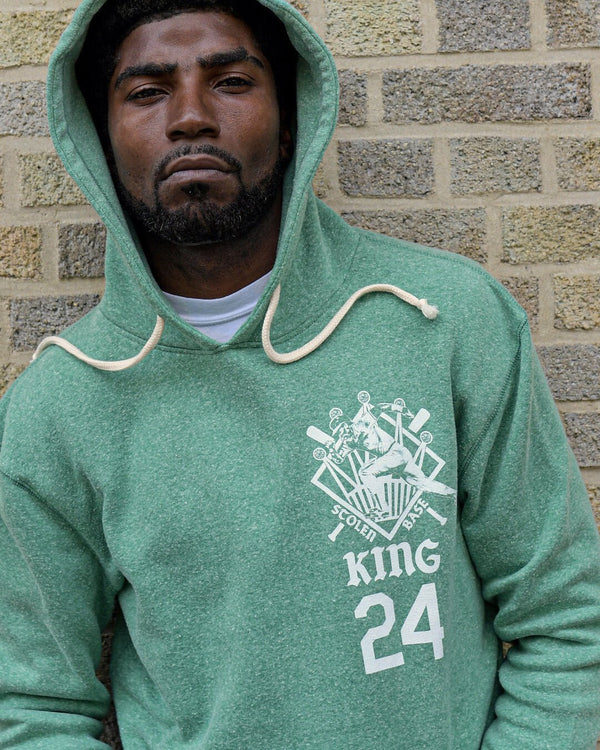 Rickey Henderson Stolen Base King Green PO Hoody