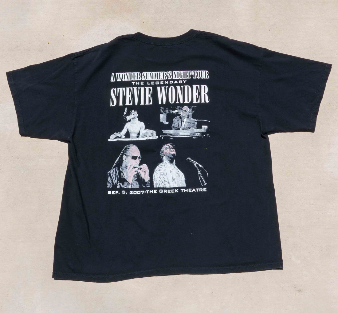 Stevie Wonder 'A Wonder Summers Night Tour' T-Shirt | Rare Finds