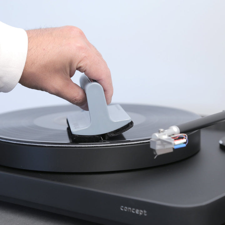 Turntable Lab: Triple Operation Brush + Record Roller Bundle