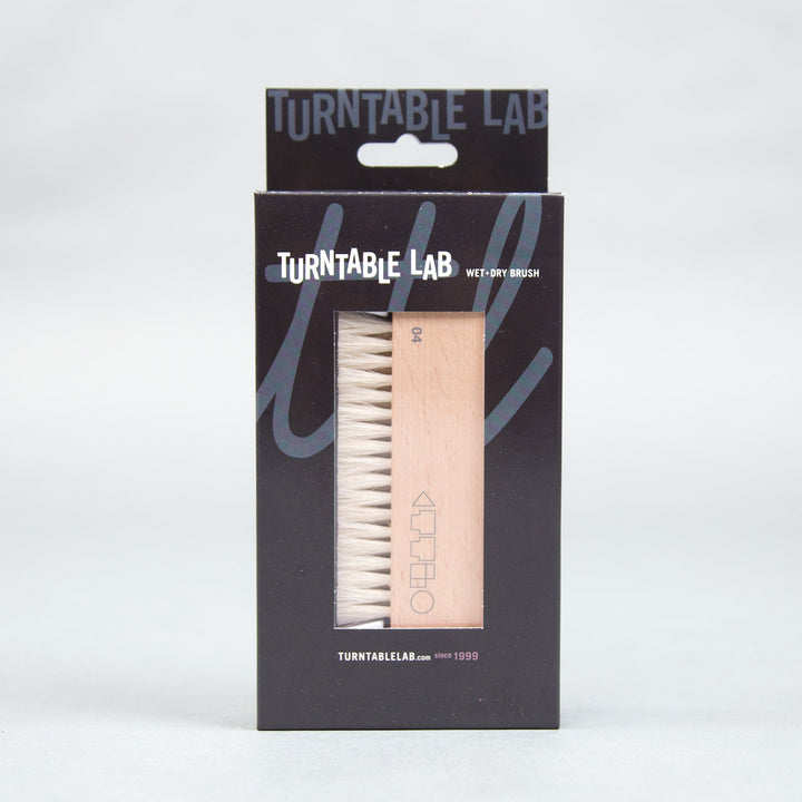Turntable Lab: Wet+Dry Goat Hair Vinyl Record Brush