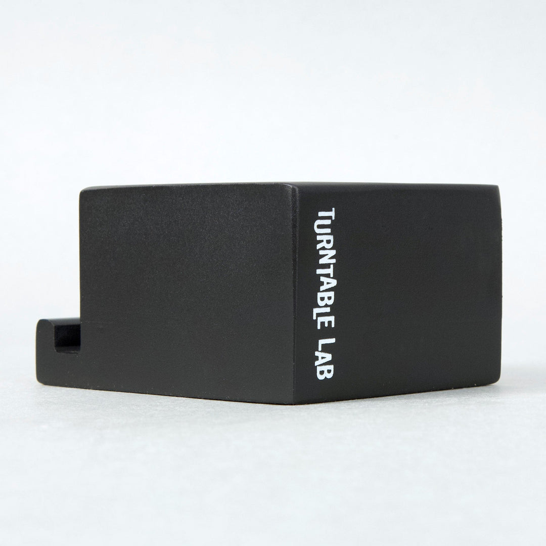 Turntable Lab: Wood Block Record Display - Black