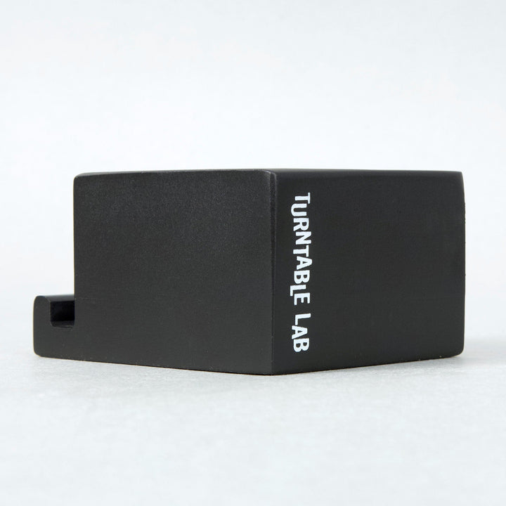 Turntable Lab: Wood Block Record Display - Black