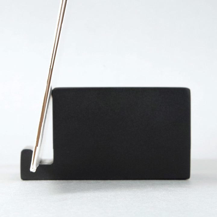 Turntable Lab: Wood Block Record Display - Black