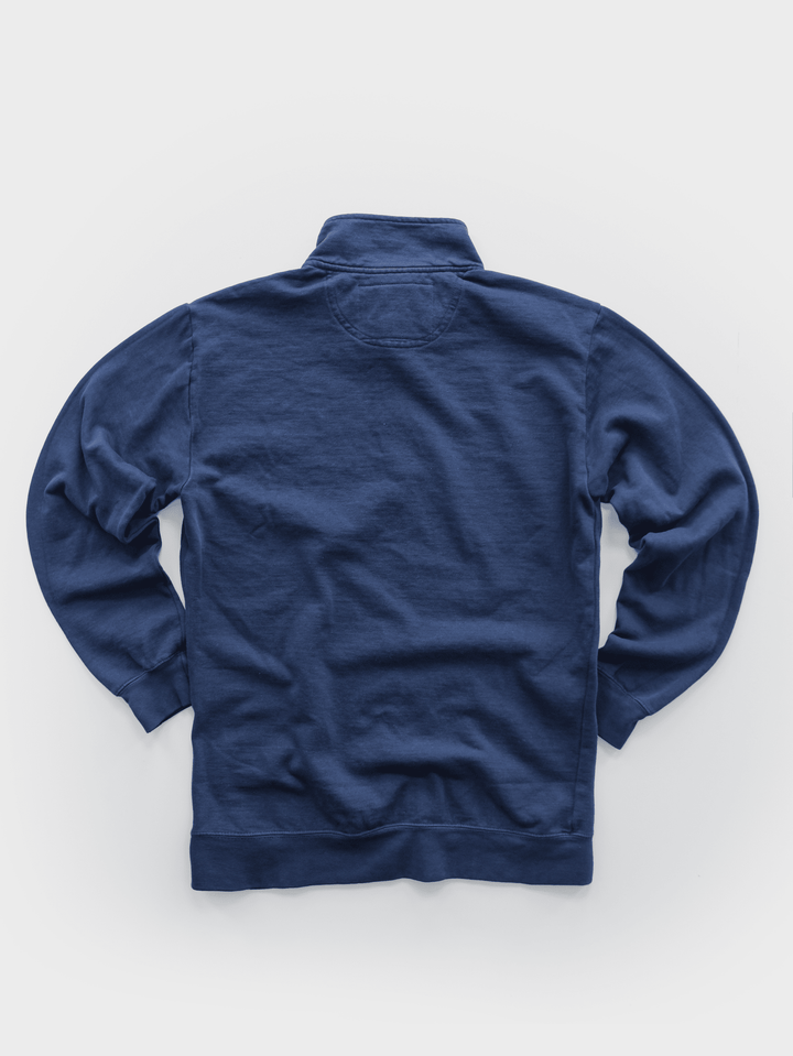 Walter Payton #34 Navy Quarter-Zip Sweatshirt