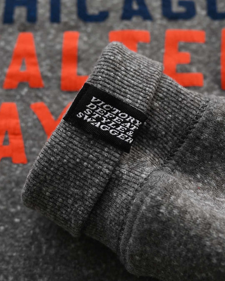 Walter Payton Sweetness #34 Grey PO Hoody