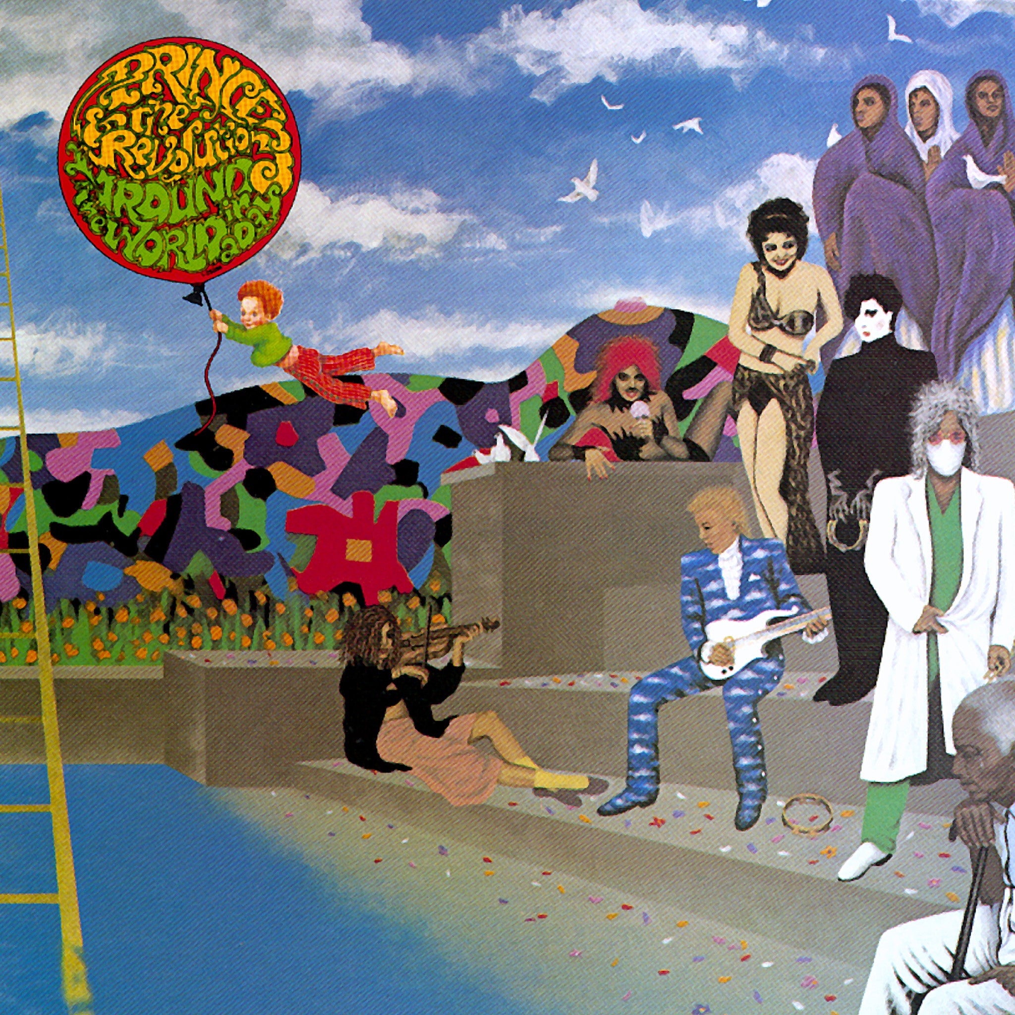 PRINCE AROUND THE WORLD IN A DAY LPレコード Prince 