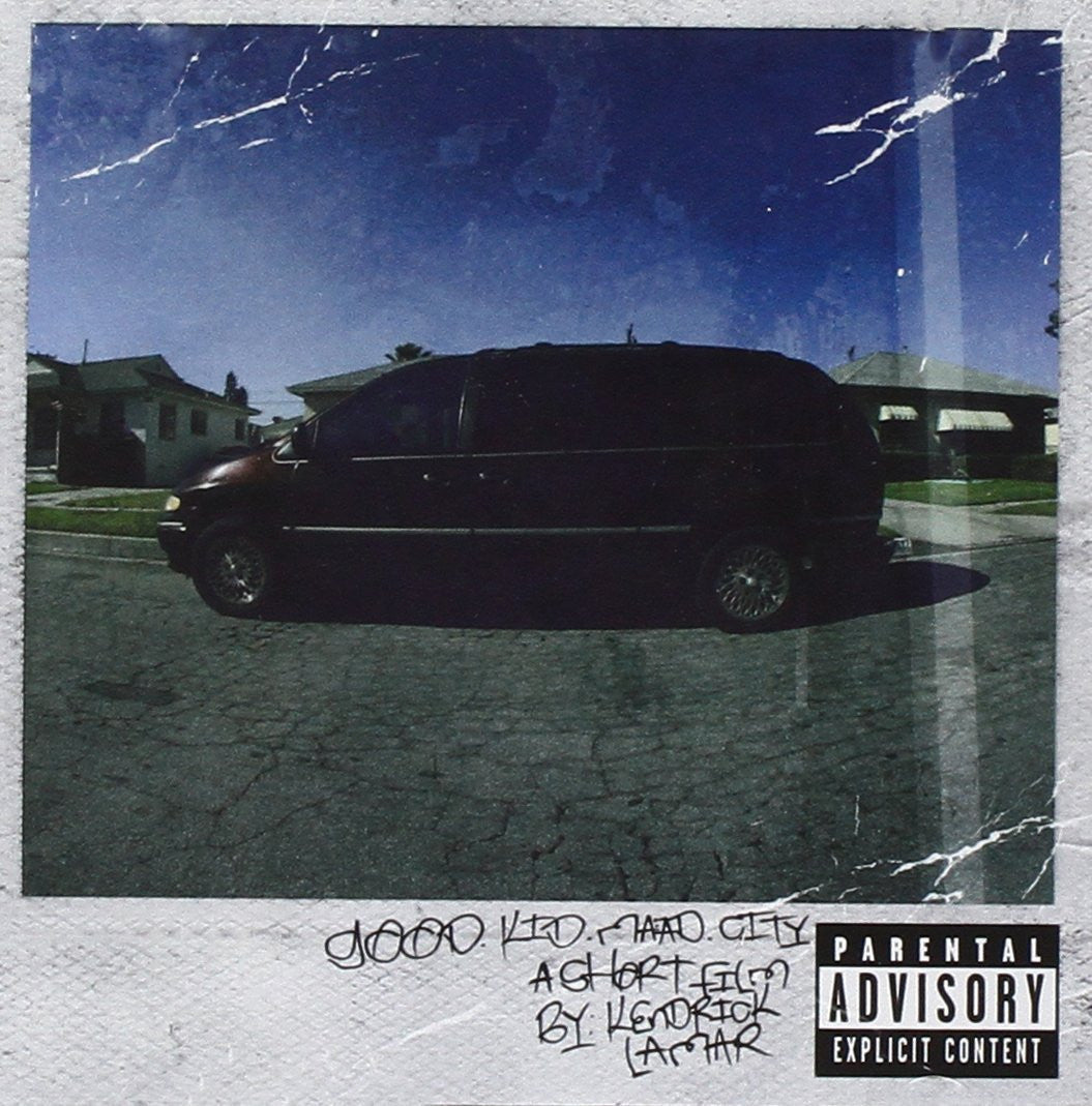 Kendrick Lamar "good kid, m.A.A.d city" 2xLP Vinyl cover