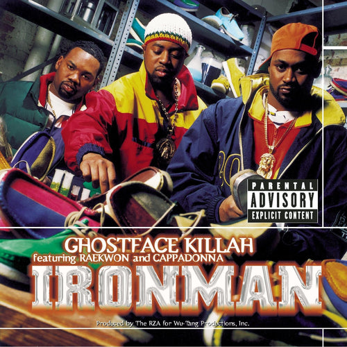 Ghostface Killah featuring Raekwon and Cappadonna "Ironman" 2xLP Vinyl