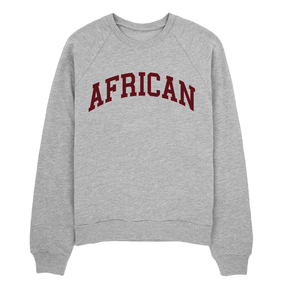 AFRICAN Uni Crewneck Sweatshirt - Grey