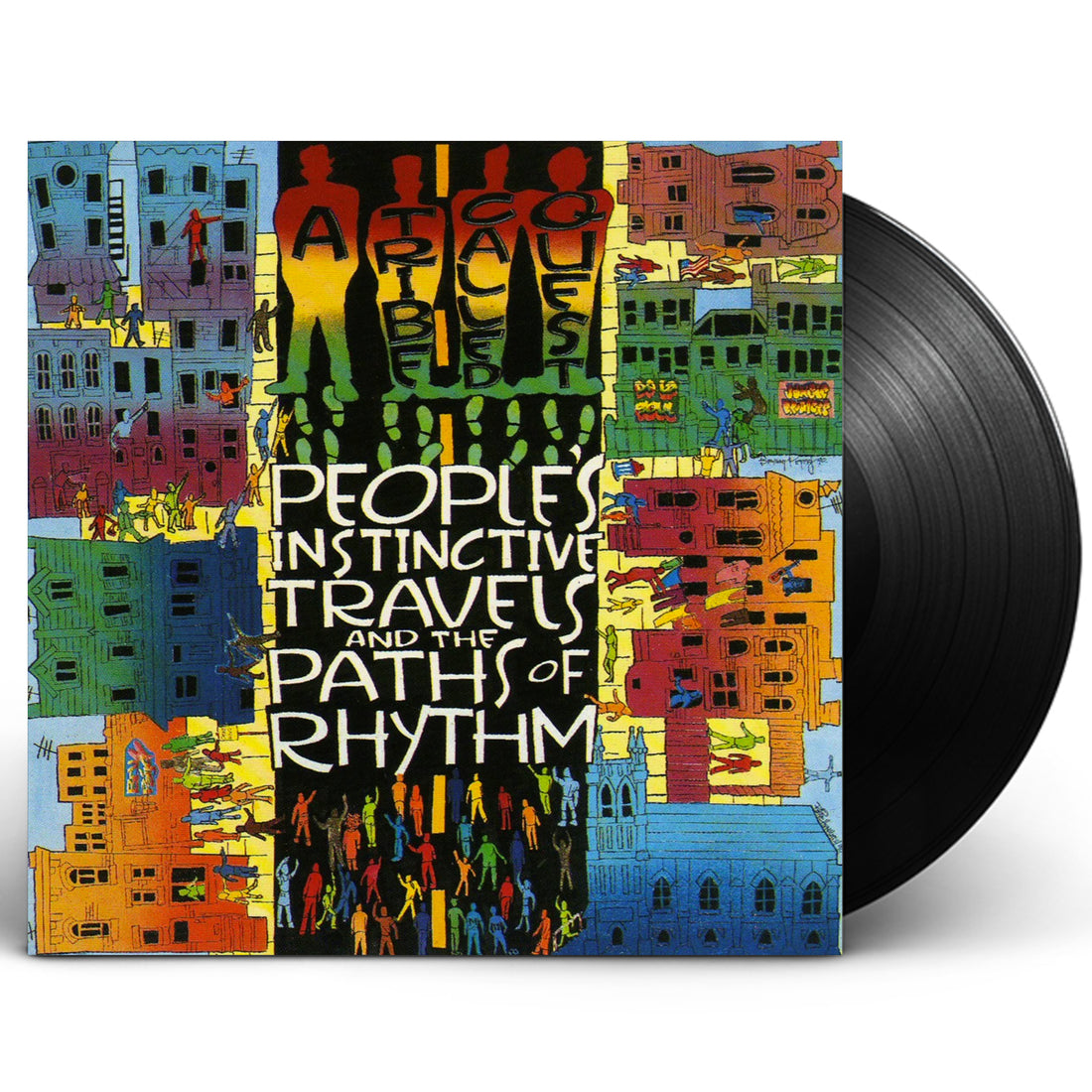 A TRIBE CALLED QUEST "PEOPLE'S INSTINCTIVE TRAVELS AND THE PATHS OF RHYTHM" 2XLP VINYL