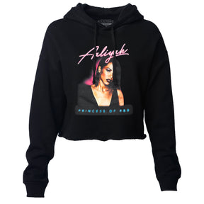 Aaliyah Princess Crop Hoodie