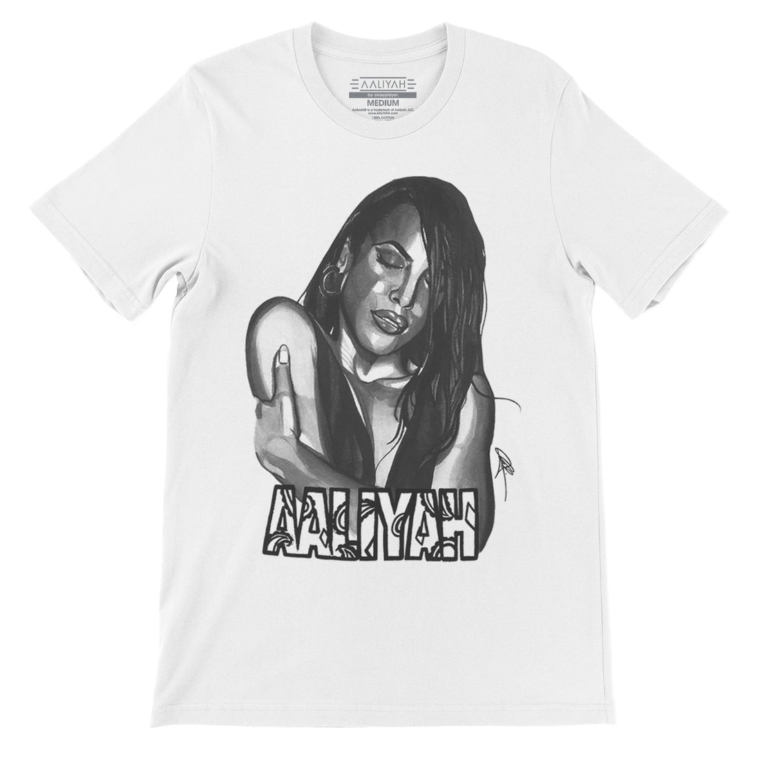 Aaliyah Sketch T-Shirt