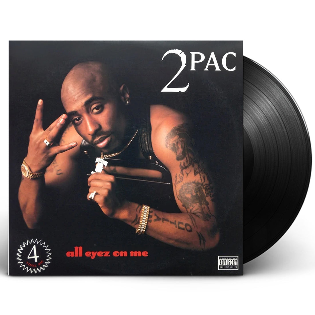 2Pac "All Eyez On Me" 4xLP 180 Gram Vinyl