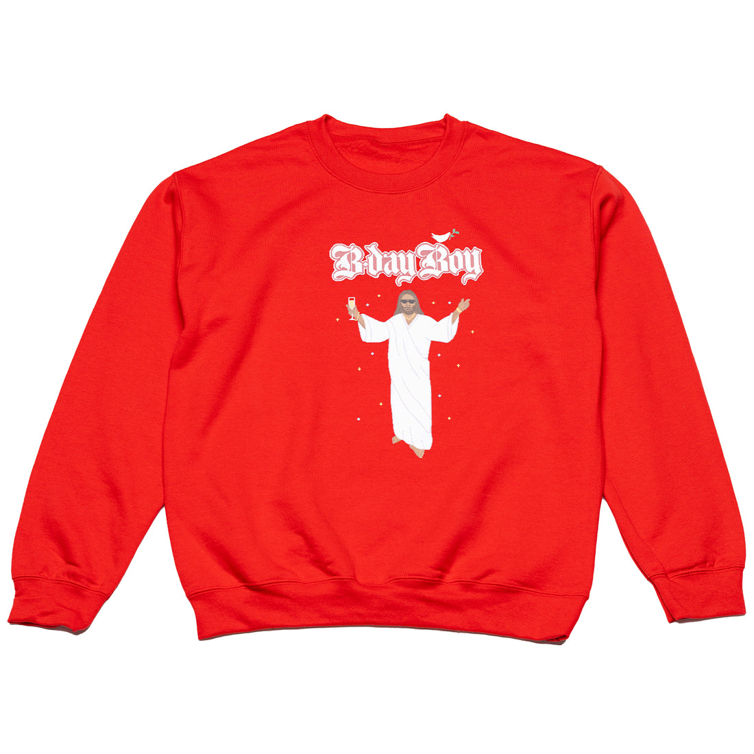 B-Day Boy Christmas Crewneck Sweatshirt