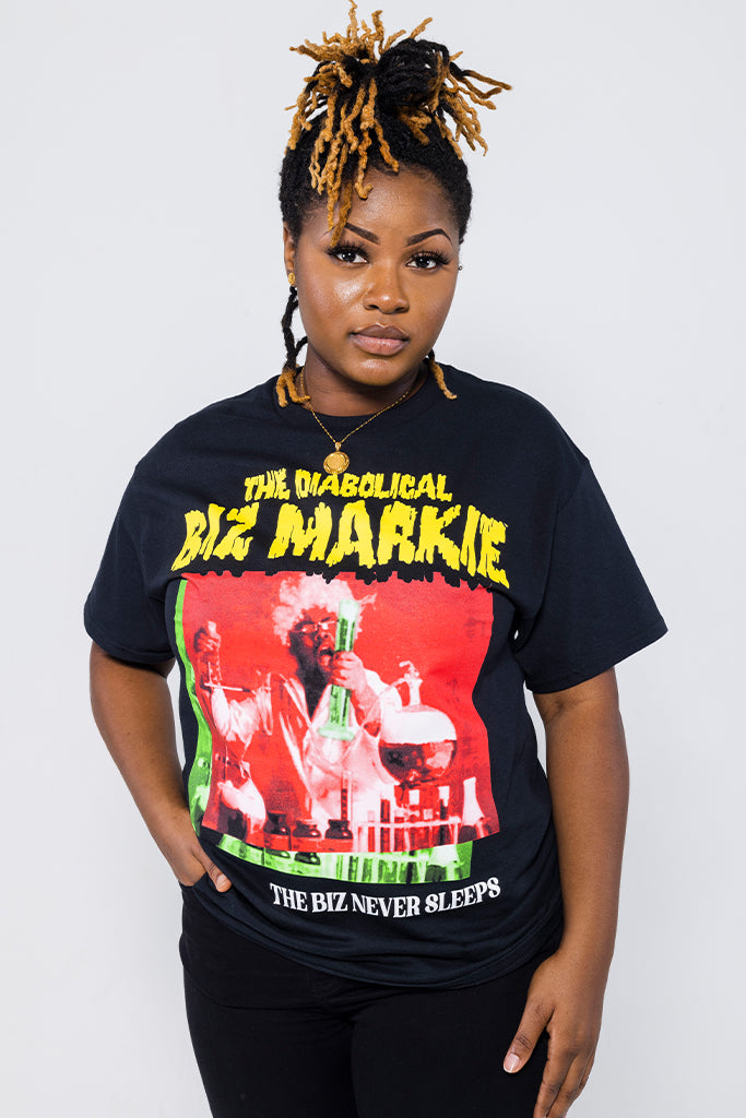 Biz Markie "The Biz Never Sleeps" T-Shirt