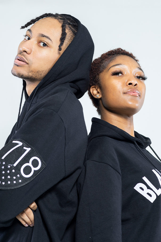 Black Stars Hooded Sweatshirt – Okayplayer Shop