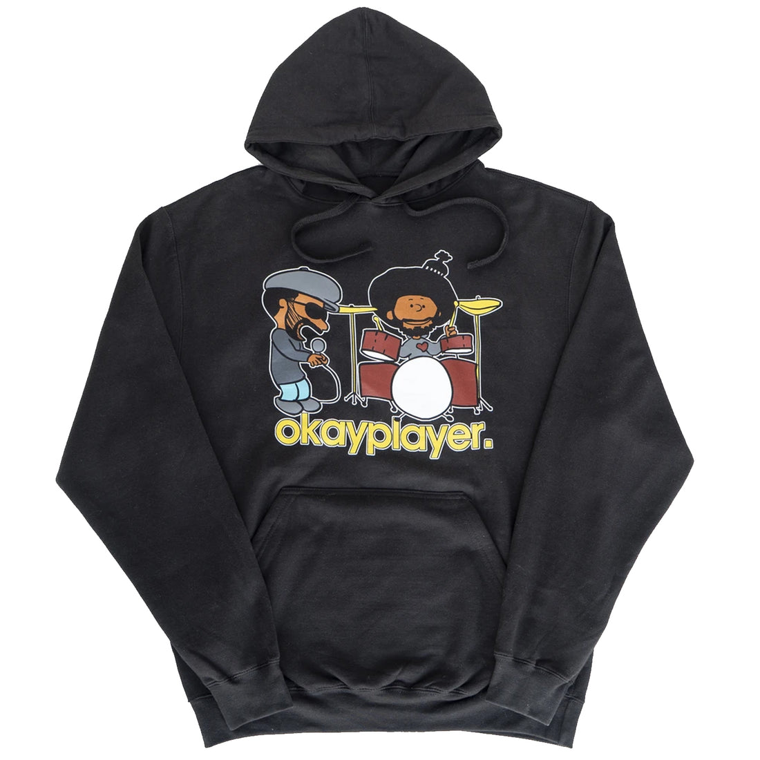 Black Thought & Questlove Okayplayer Hooded Sweatshirt Black