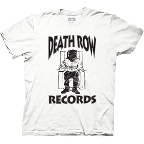 Death Row Records Logo White T-Shirt