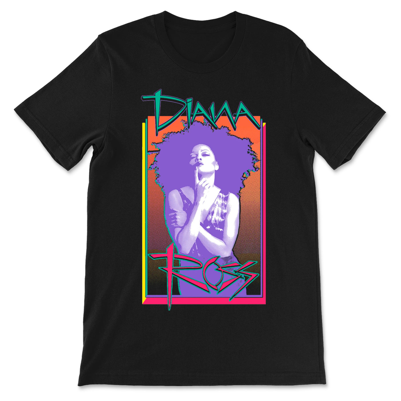 Diana Ross - Cover Page T-Shirt Black